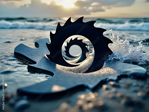 Ocean Waves Collection — Adobe Stock 968376809