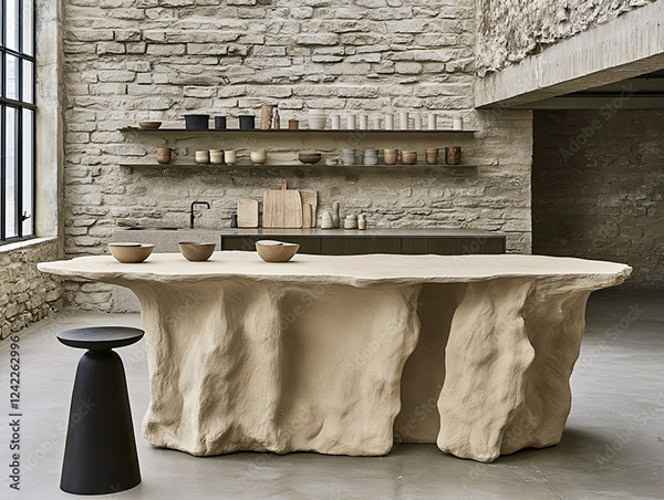 Luxury Kitchen Countertops — Adobe Stock 1242262996