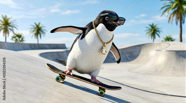 Penguins — Adobe Stock 2022056218