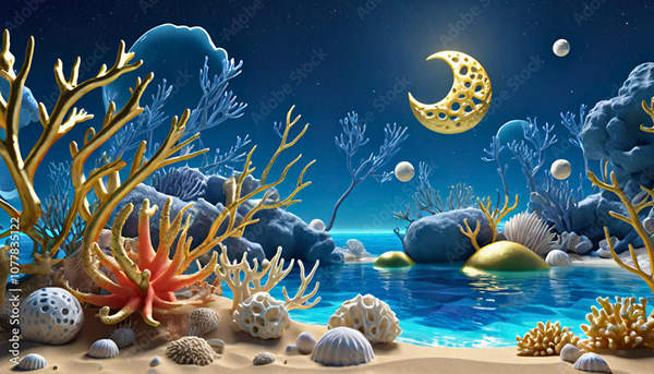 Moons Collection — Adobe Stock 1077835122