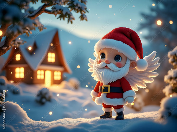 Christmas - Santas - Elves — Adobe Stock 992445801