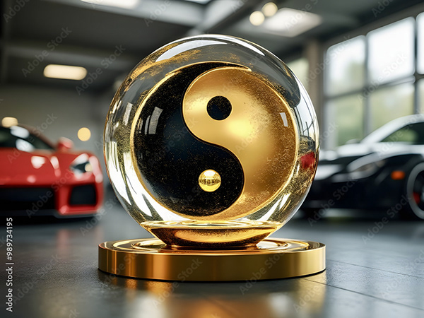 Yin Yangs — Adobe Stock 989734195