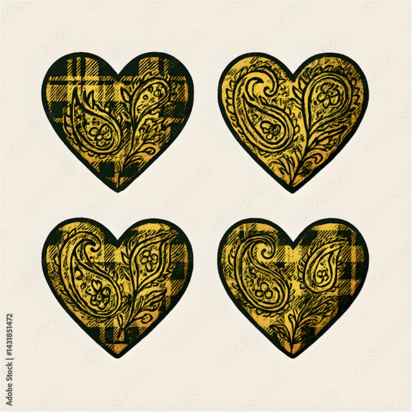 Hearts - Love - Valentine’s — Adobe Stock 1431851472