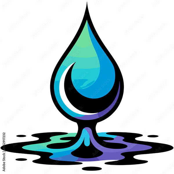 Water Drops Collection — Adobe Stock 1752917232