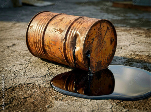 Oil Barrels Collection — Adobe Stock 2003673015