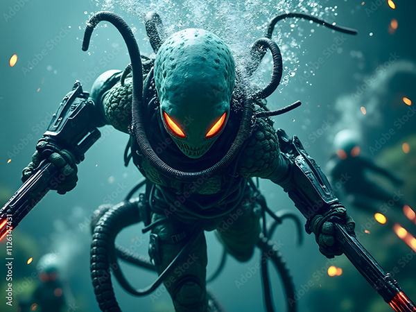 Aliens — Adobe Stock 1126147431