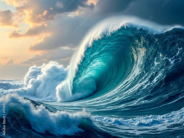 Ocean Waves Collection — Adobe Stock 1118657951