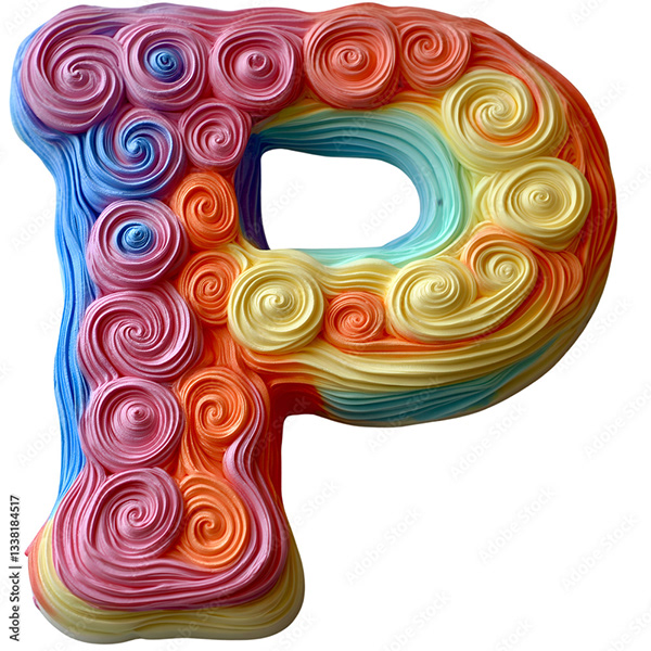 Letter Alphabet Collection — Adobe Stock 1338184517