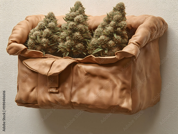 Weed Cannabis MJ Collection — Adobe Stock 1190406616