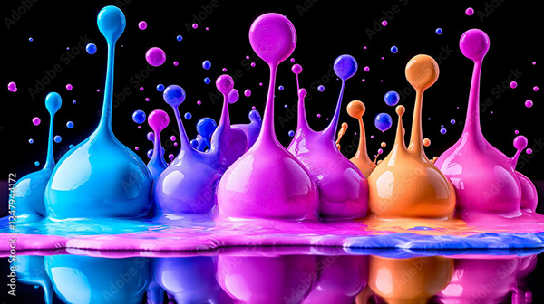Painting - wall art — Adobe Stock 1247944172