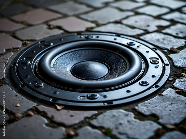 Speakers Music Audio Subwoofers — Adobe Stock 966688113