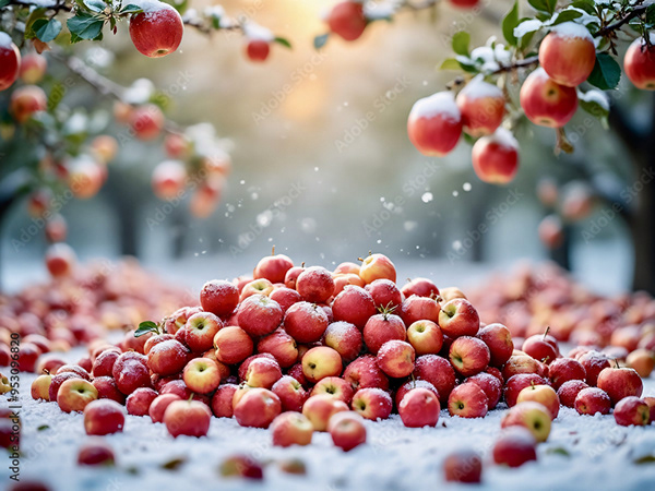 Apples - Apple Juice — Adobe Stock 953096820