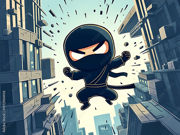 Ninjas — Adobe Stock 1072904935