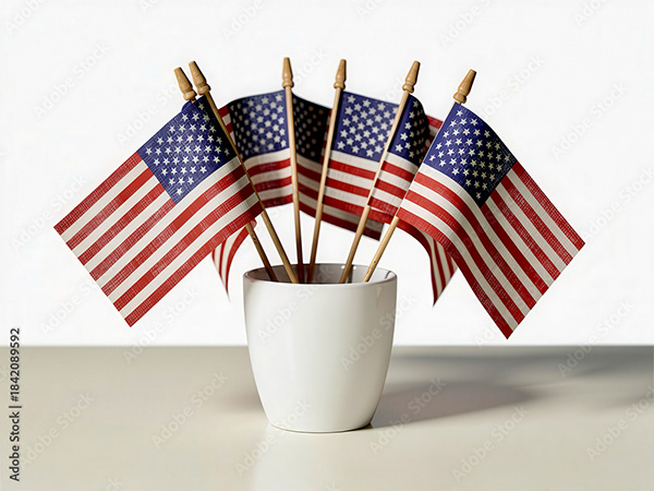 USA Red White Blue Collection — Adobe Stock 1842089592
