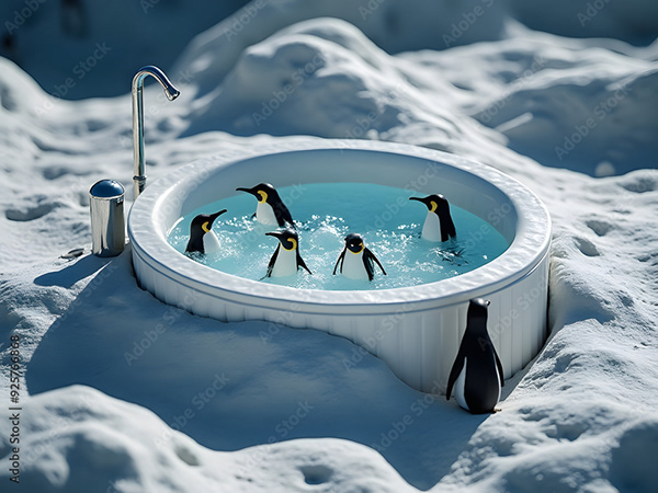 Penguins — Adobe Stock 925766868