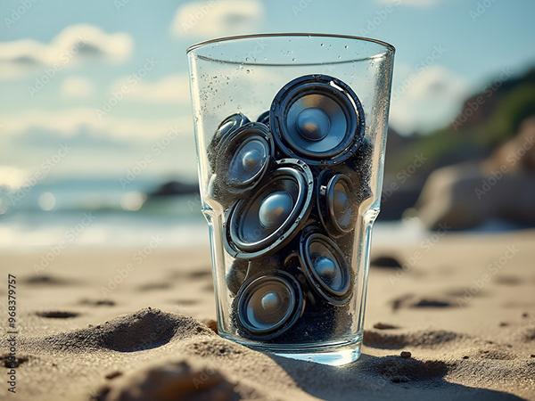Speakers Music Audio Subwoofers — Adobe Stock 968379757