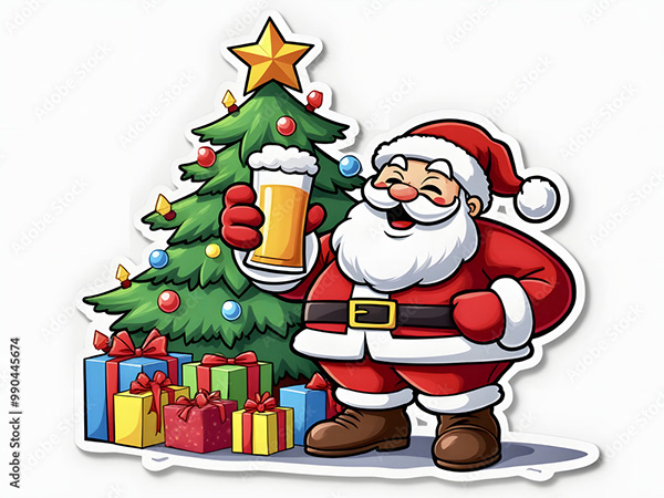 Christmas - Santas - Elves — Adobe Stock 990445674