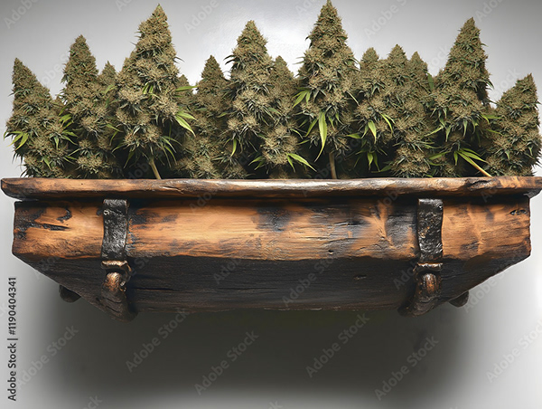 Weed Cannabis MJ Collection — Adobe Stock 1190404341