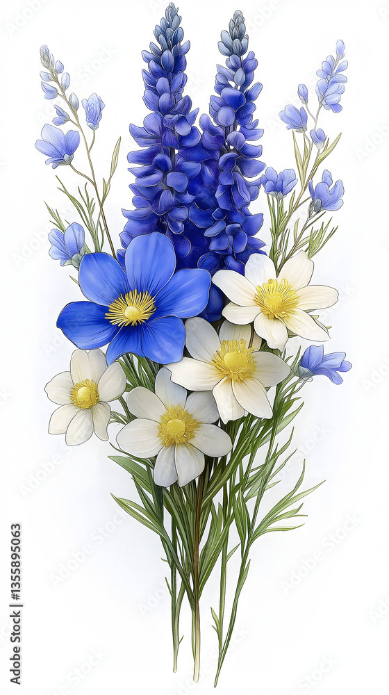 Floral - Flowers — Adobe Stock 1355895063
