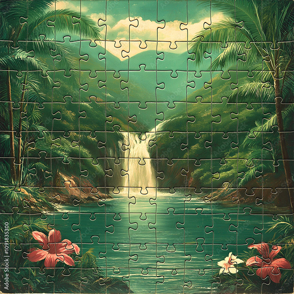 Puzzles Collection — Adobe Stock 1091835300