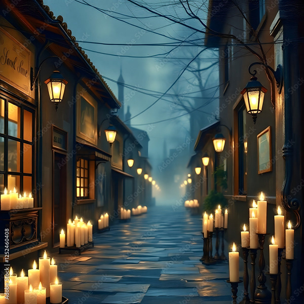 Candles Collection — Adobe Stock 1252460408