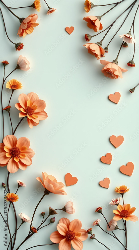 Floral - Flowers — Adobe Stock 1254733572
