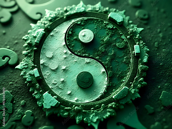 Malachite Stone — Adobe Stock 974083090
