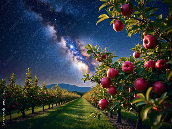Apples - Apple Juice — Adobe Stock 953101426