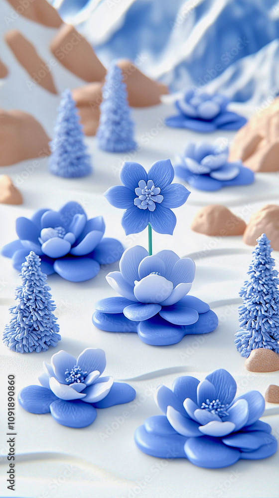 Floral - Flowers — Adobe Stock 1091890860