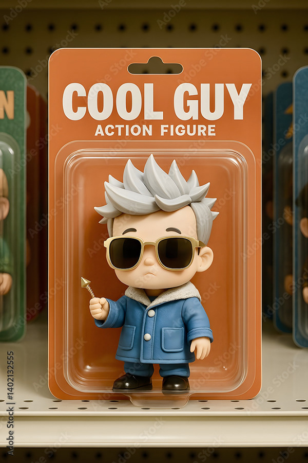 Toys In Packaging Blister Pack — Adobe Stock 1402132555