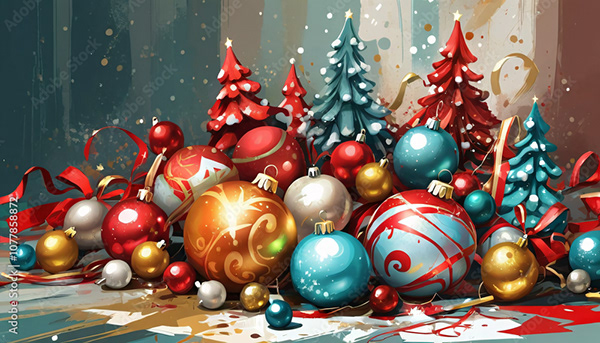 Christmas - Santas - Elves — Adobe Stock 1077858872