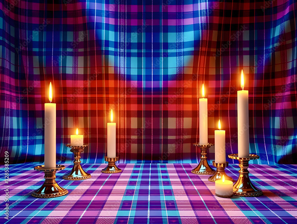 Plaid Collection — Adobe Stock 1285385209