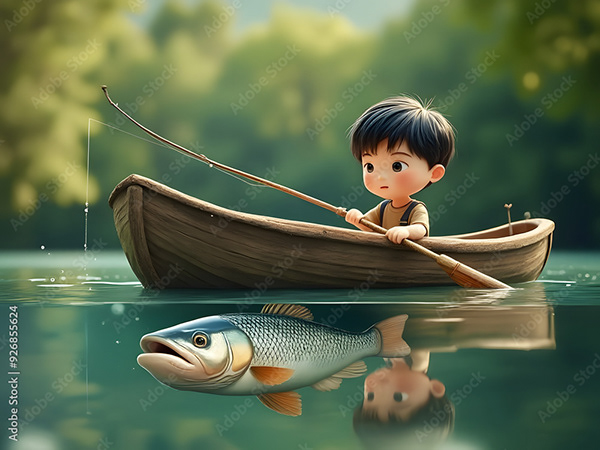 Fishing - Fishermen — Adobe Stock 926855624