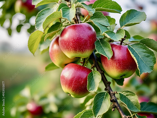 Apples - Apple Juice — Adobe Stock 953103877