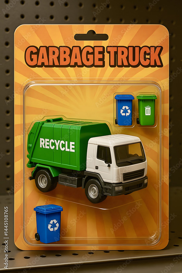 Toys In Packaging Blister Pack — Adobe Stock 1445108765
