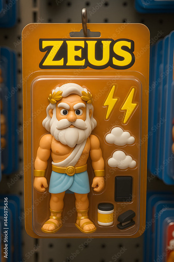 Toys In Packaging Blister Pack — Adobe Stock 1445075636