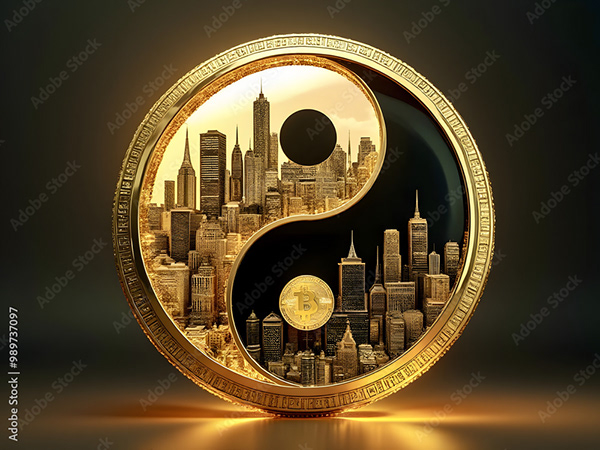 Yin Yangs — Adobe Stock 989737097