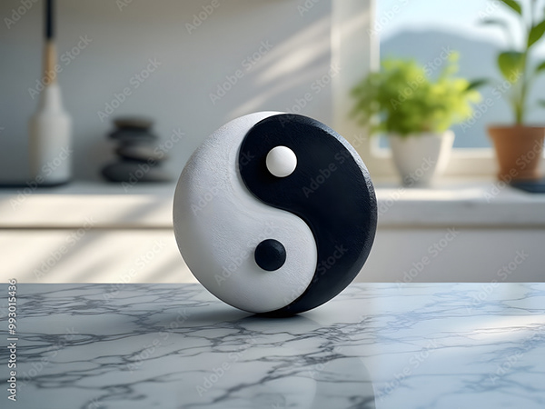 Yin Yangs — Adobe Stock 993015436