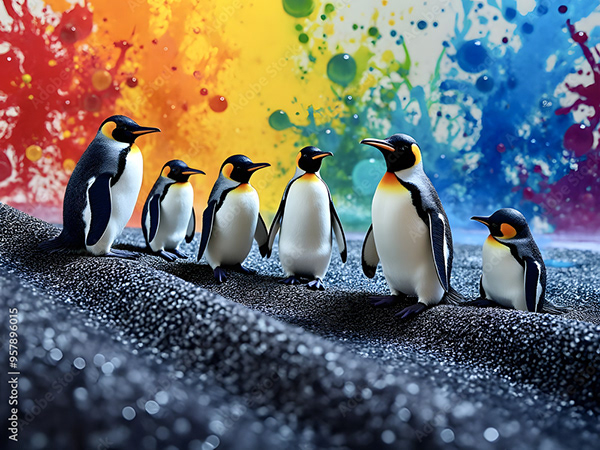 Penguins — Adobe Stock 957896015