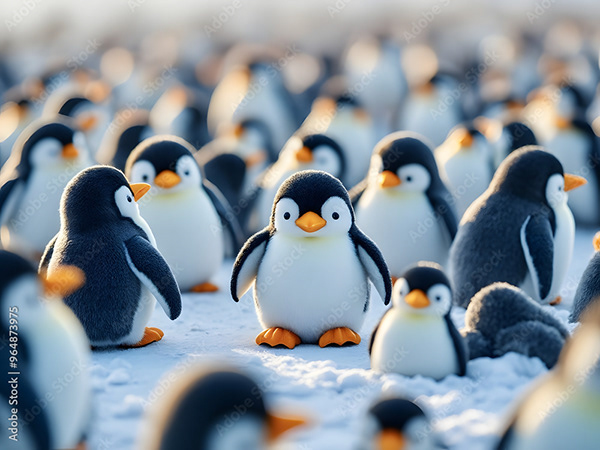 Penguins — Adobe Stock 964873975