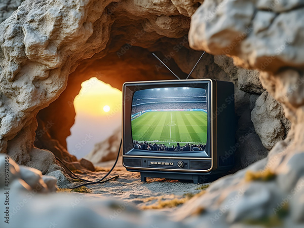 Vintage Televisions — Adobe Stock 995721865