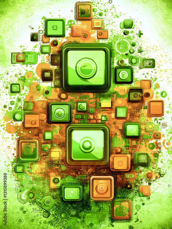 Abstract Art Collection — Adobe Stock 1315899380