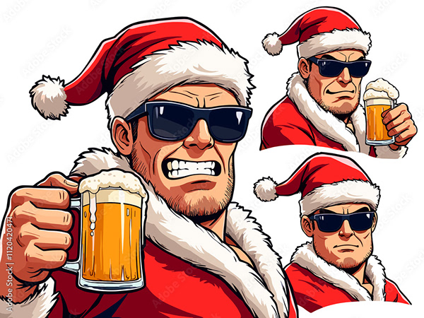 Santas — Adobe Stock 1120420471