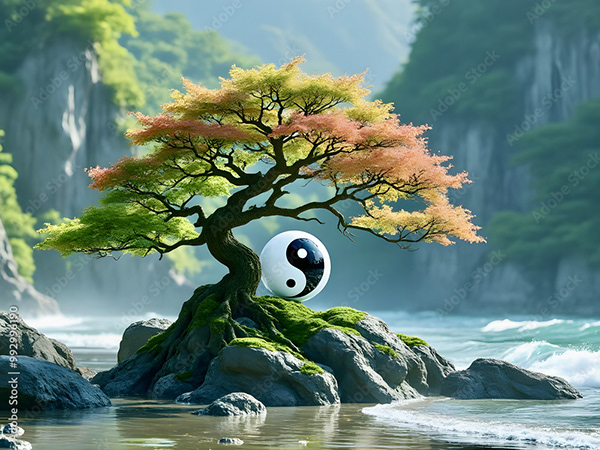 Yin Yangs — Adobe Stock 992996190
