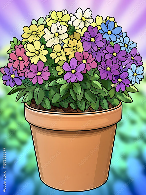 Floral - Flowers — Adobe Stock 1373835597