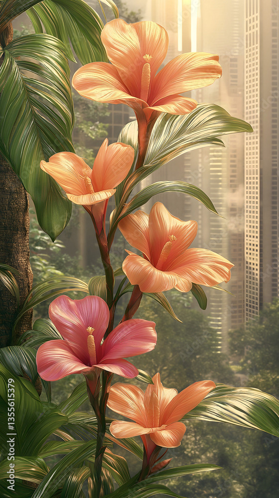 Floral - Flowers — Adobe Stock 1355615379