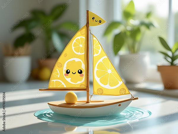 Lemon Lime Characters — Adobe Stock 974075514