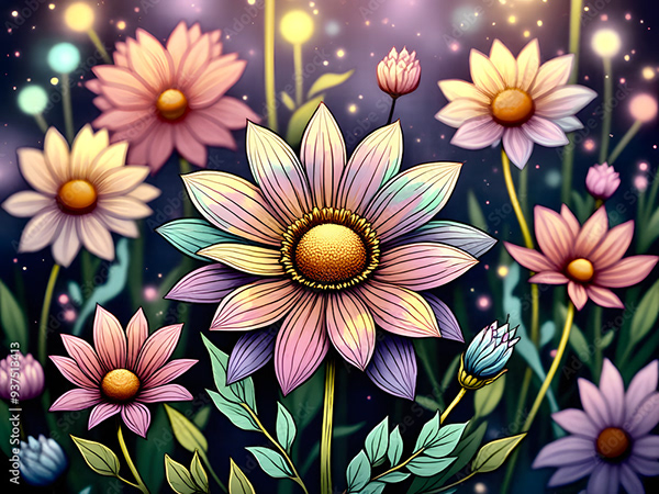 Floral - Flowers — Adobe Stock 937513413