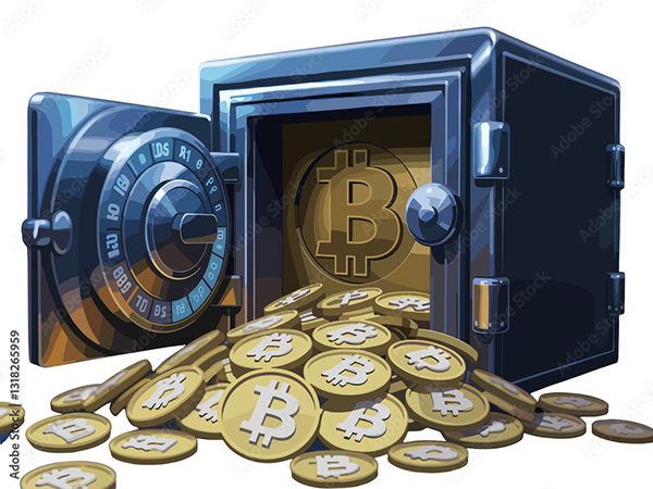 Bitcoin Coin Art Cryptocurrency — Adobe Stock 1318265959