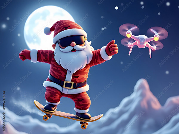 Santas — Adobe Stock 995243034